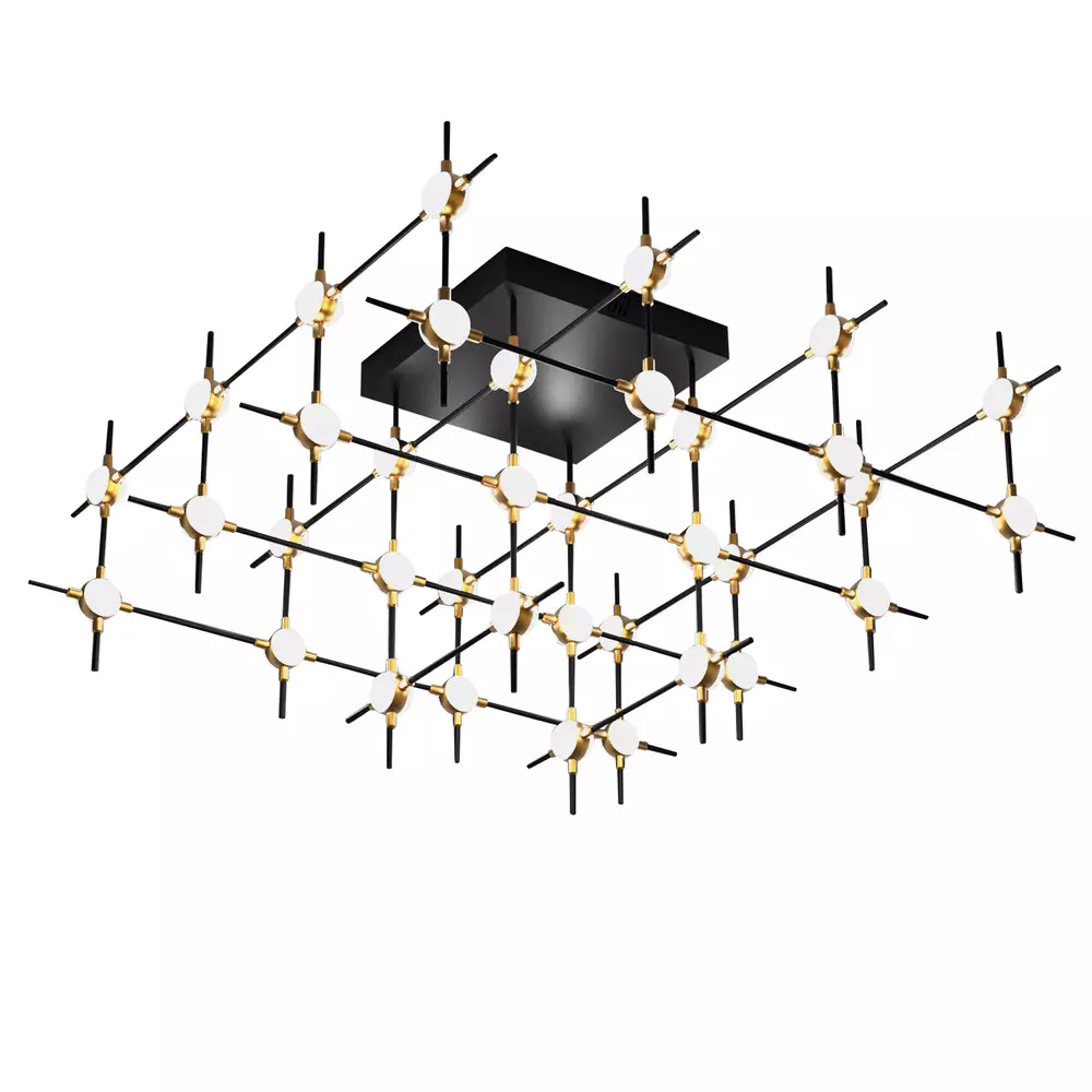 Big_potolochnyy_svetilnik_molecular_36_black_gold_1